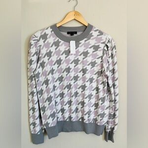 Ann Taylor‎ Herringbone Puff Sleeve Sweater - NWT